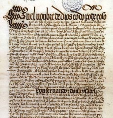 Tratado de Tordesillas (1494)
