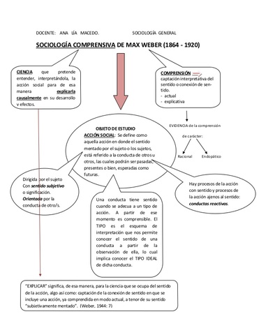 Primera  guerra mundial - Sociología Comprensiva