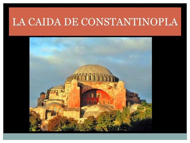 La caída de Constantinopla
