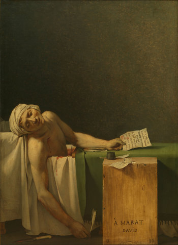 "The Death of Marat"