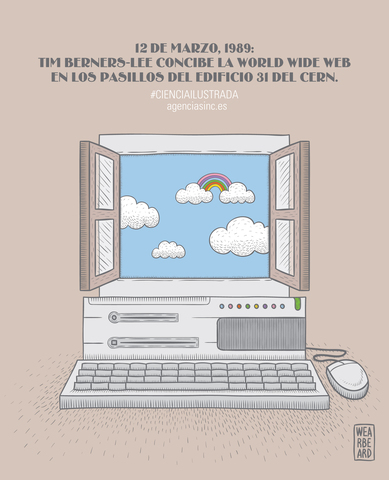 Tim Berners-Lee Concibe la WWW