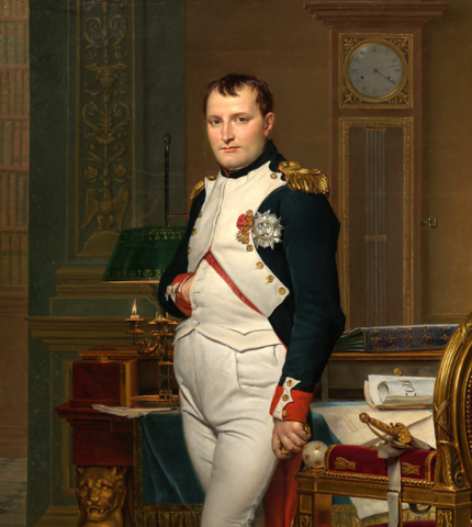 "Napoleon in his Study at the Tuileries"