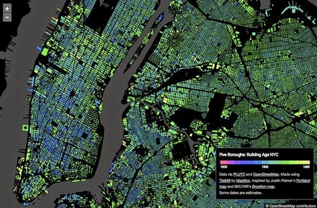 Aparición de los mapas online