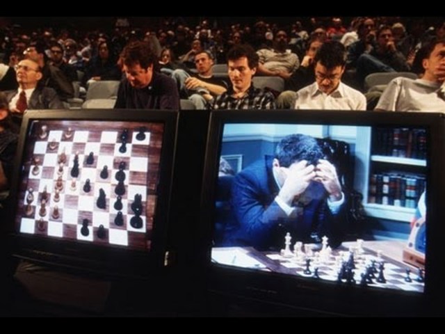 Deep blue gana a Kasparov