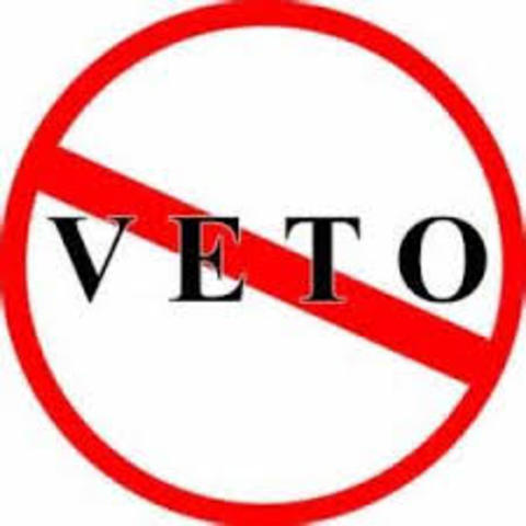 Veto Denied