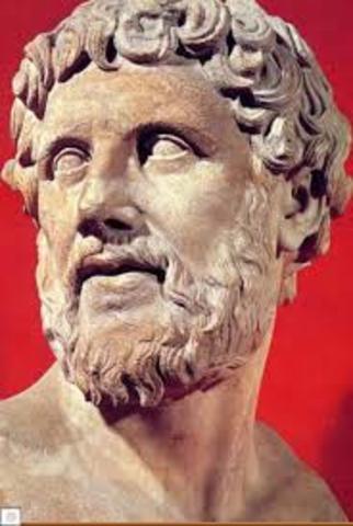 Prima ipotesi dell'atomo