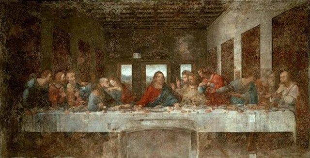 Leonardo da Vinci Paints the Last Supper