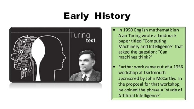 Turing's news on “Computing Machinery & Intelligence”