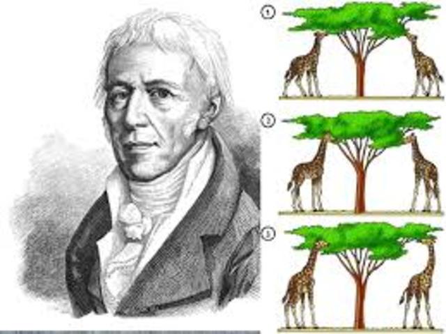 Jean Baptiste de Lamarck Plantea la teoría de Caracteres Adquiridos