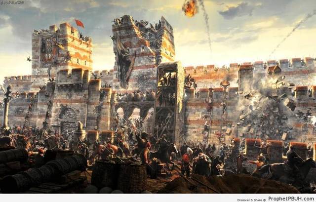 Conquest of Constantinople by ottoman turks