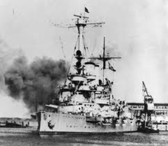 Germany starts producing aircraft and warships