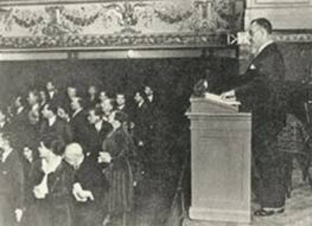 Fascist revolution at home was over