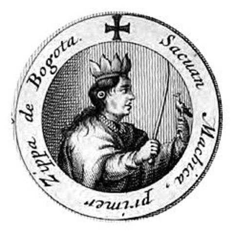 Comienza el gobierno del Zipa Meicuchuca en Bacatá.