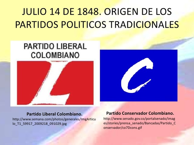 Creación de los partidos políticos tradicionales