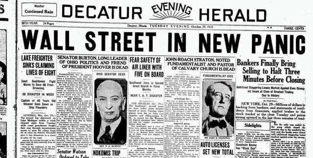 Crisis económica de 1929