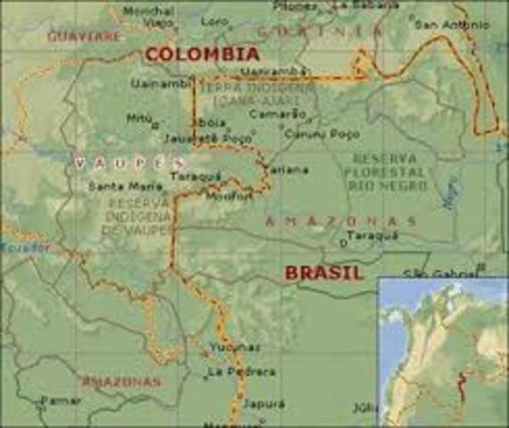 Determinación de los limites con Brasil (Noviembre 1928)