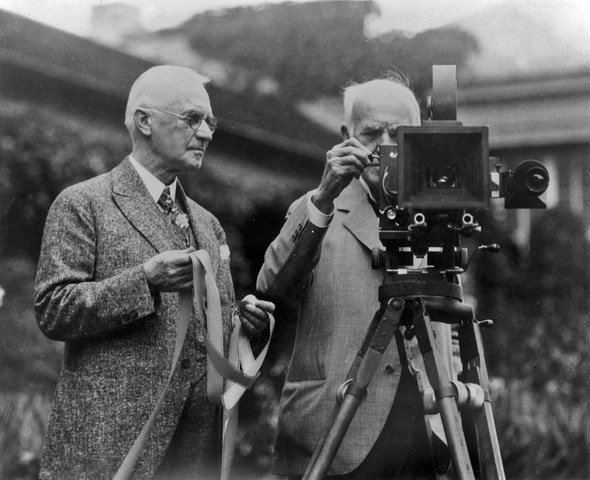 Invention of film cameras