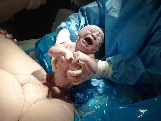 Llegó el día de nacer