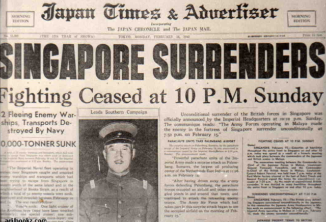Singapore Falls to Japan