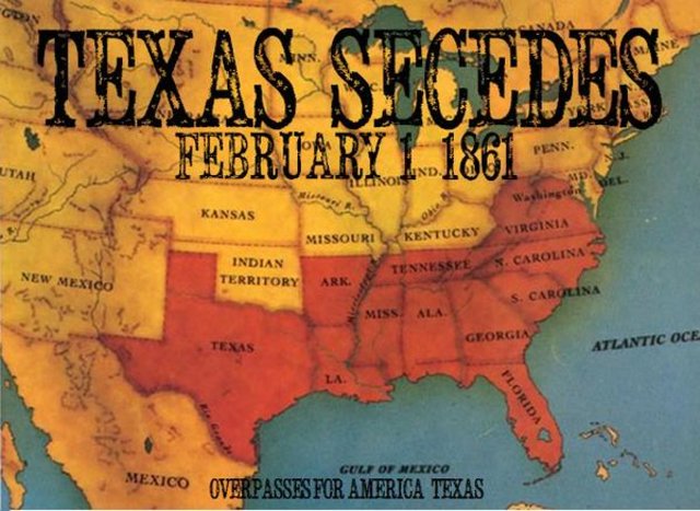 Texas Joins the Confederacy