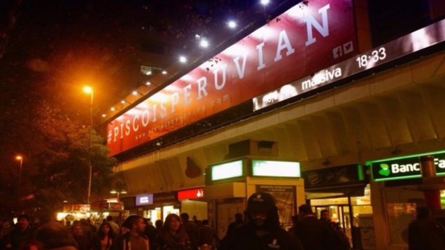 Colocan cartel publicitario en Chile: "El pisco es peruano".