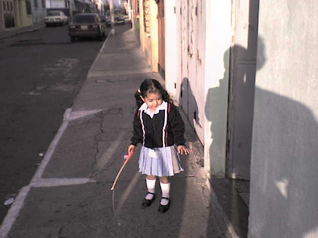 La primera vez que fui al colegio