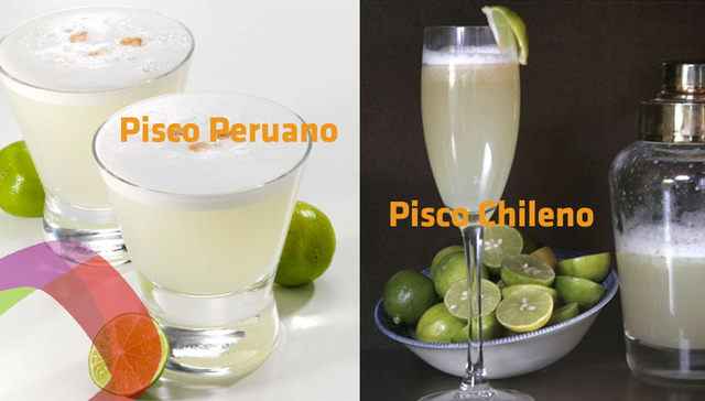 Diferencias entre estos 2 piscos