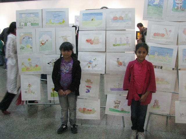 Mi primera exposición de dibujo