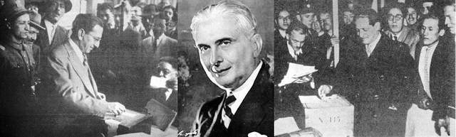 Candidatos Presidenciales de 1946