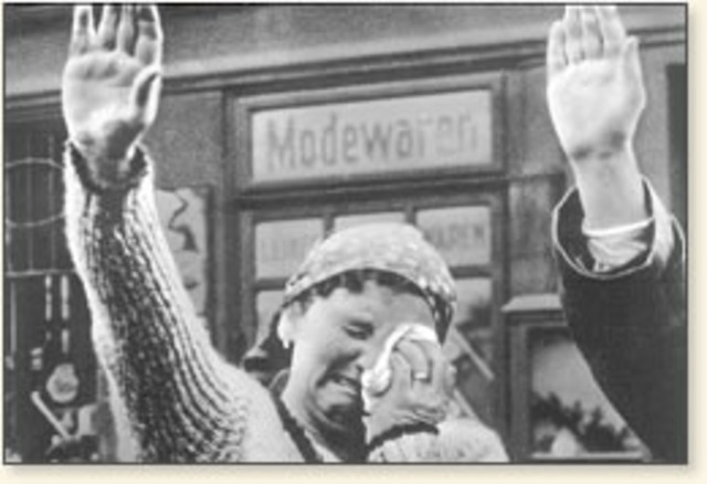 Hitler takes the Sudetenland.