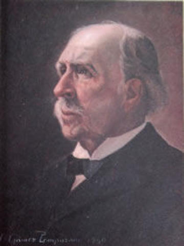 Ramon B. Jimeno inauguro el acueducto de hierro.