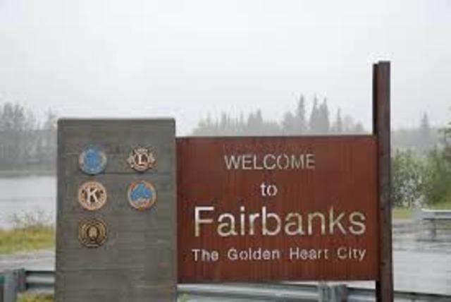Chris Arrives in Fairbanks, Alaska