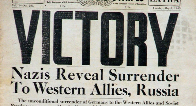 Great Britain and United States Defeat Germans