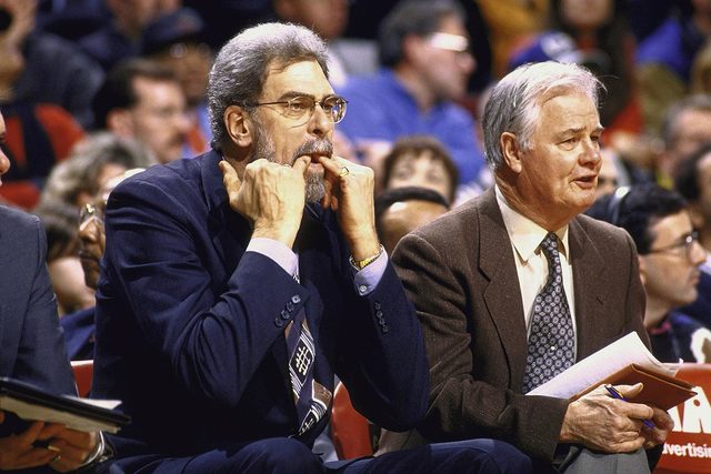 Phil Jackson and Charley Rosen