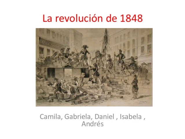 La revolución de 1848