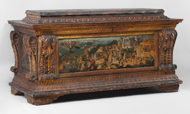 Cassone With Conquest Of Trebizond