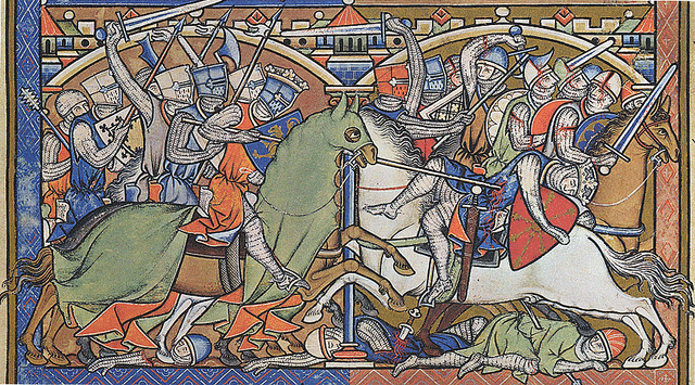 King David Killing Shobach