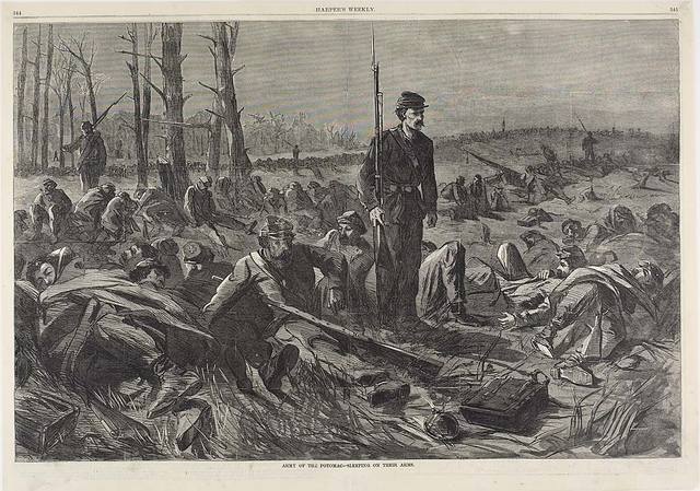 Army of The Potomac - Sleeping On Their Arms