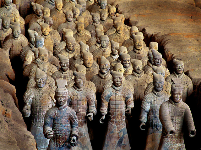 The Terracotta Warriors and Horses