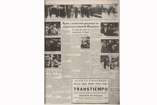 Es asesinado en Bogotá el boxeador y periodista Francisco Pérez.