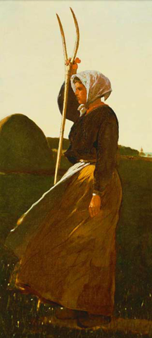 Girl with Pitchfork