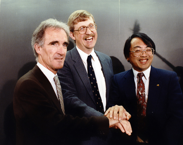 Francis Collins y Lap-Chee Tsui