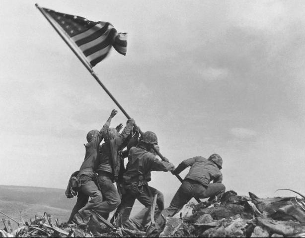 Allied troops Capture iwo jima