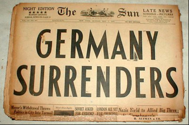 Germany is defeated