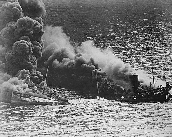 German U-boat Sank an American Ship