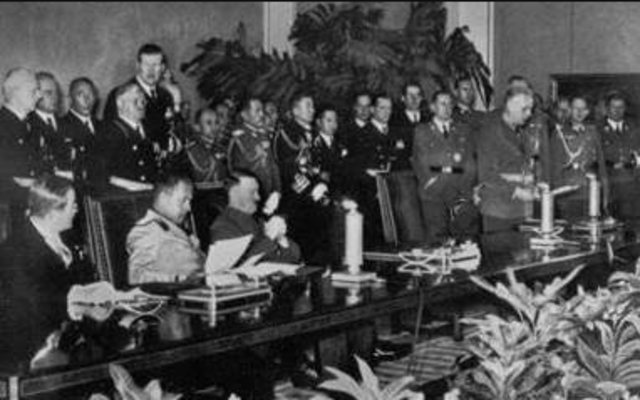 The Tripartite Pact is Signed