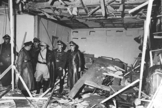 Hitler survives assassination attempt