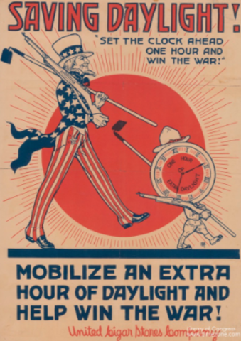 Daylight saving time instituted