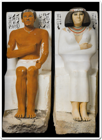 Prince Rahotep and Wife Nofret