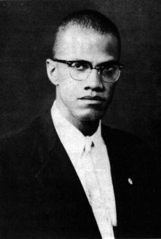 Malcolm X Little changes surname to "X"